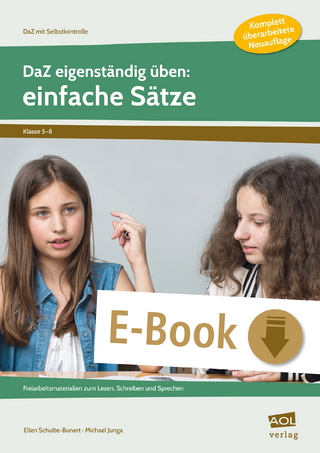 DaZ eigenständig üben: einfache Sätze - SEK