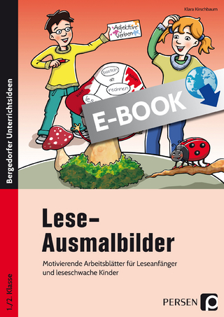 Lese-Ausmalbilder
