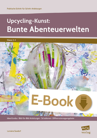 Upcycling-Kunst: Bunte Abenteuerwelten