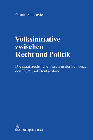 Volksinitiative zwischen Recht und Politik