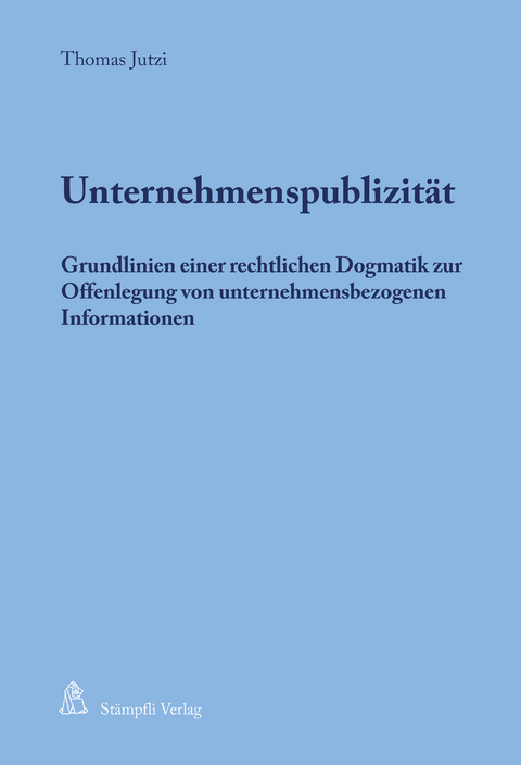 Unternehmenspublizit&auml;t - Thomas Jutzi
