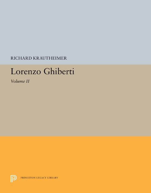 Lorenzo Ghiberti - Richard Krautheimer