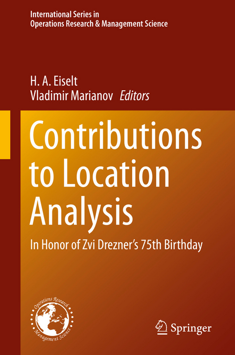 Contributions to Location Analysis - 