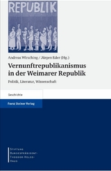 Vernunftrepublikanismus in der Weimarer Republik - 