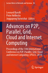 Advances on P2P, Parallel, Grid, Cloud and Internet Computing - 
