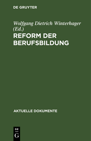 Reform der Berufsbildung