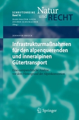 Infrastrukturma&szlig;nahmen f&uuml;r den alpenquerenden und inneralpinen G&uuml;tertransport - Jennifer Heuck