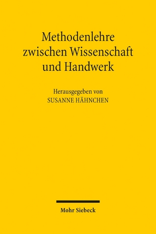 Methodenlehre zwischen Wissenschaft und Handwerk