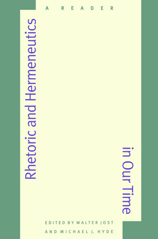 Rhetoric and Hermeneutics in Our Time