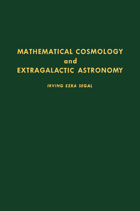 Mathematical Cosmology and Extragalactic Astronomy