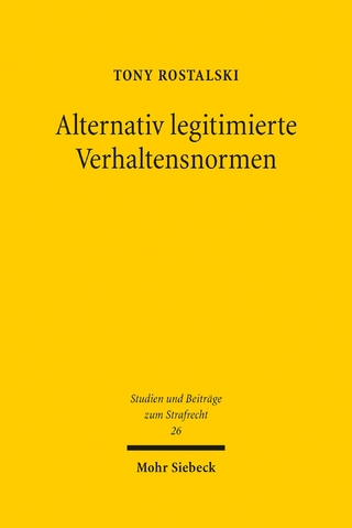 Alternativ legitimierte Verhaltensnormen