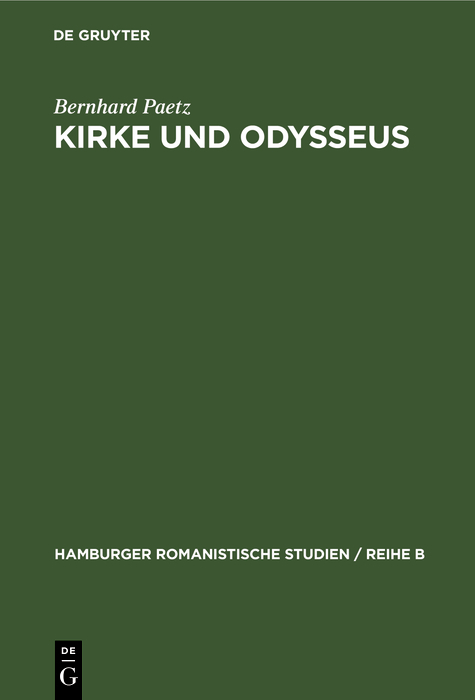 Kirke und Odysseus - Bernhard Paetz