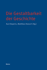 Die Gestaltbarkeit der Geschichte - 