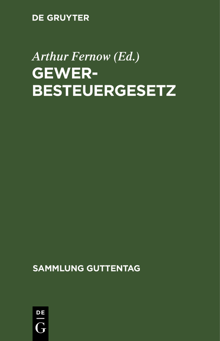 Gewerbesteuergesetz - 