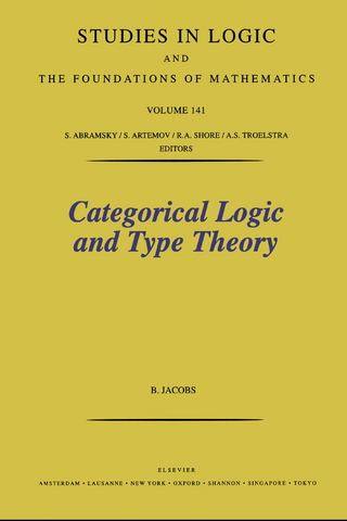 Categorical Logic and Type Theory