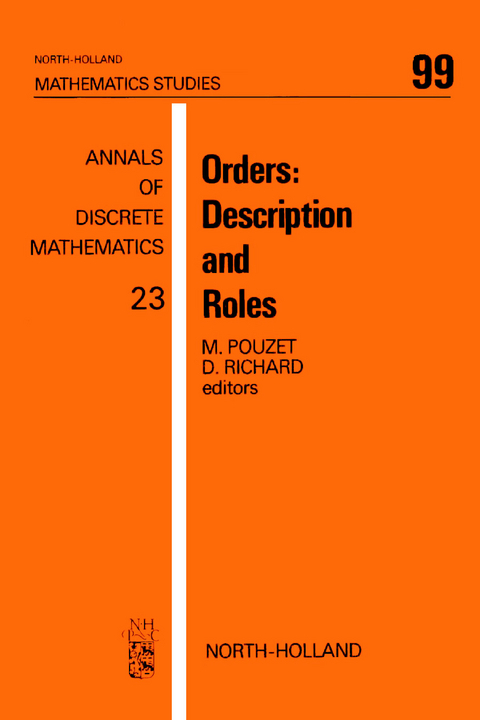 Orders: Description and Roles - 