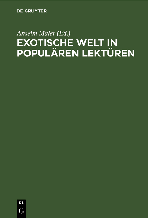 Exotische Welt in popul&auml;ren Lekt&uuml;ren - 
