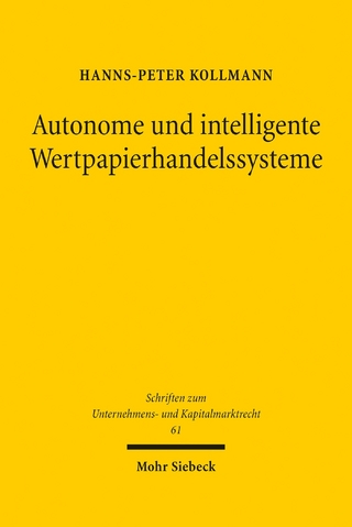 Autonome und intelligente Wertpapierhandelssysteme