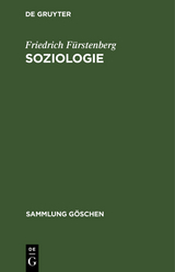 Soziologie - Friedrich F&uuml;rstenberg