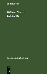 Calvin - Wilhelm Neuser