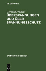 &Uuml;berspannungen und &Uuml;berspannungsschutz - Gerhard Fr&uuml;hauf