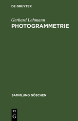 Photogrammetrie - Gerhard Lehmann