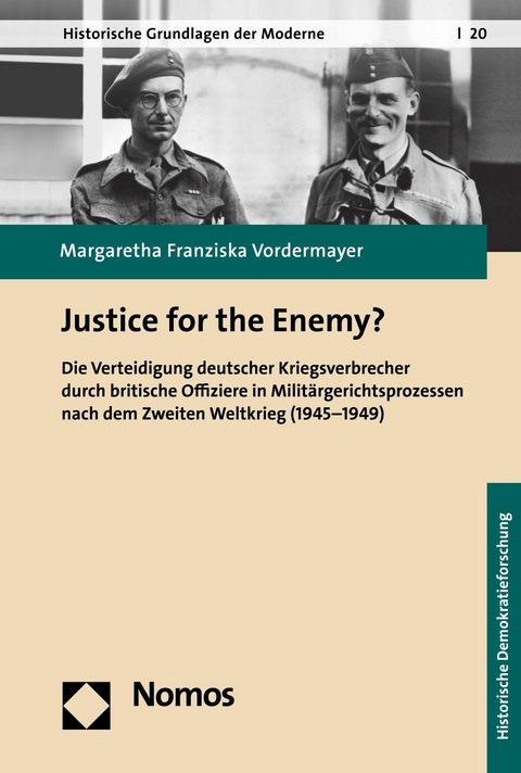 Justice for the Enemy? - Margaretha Franziska Vordermayer