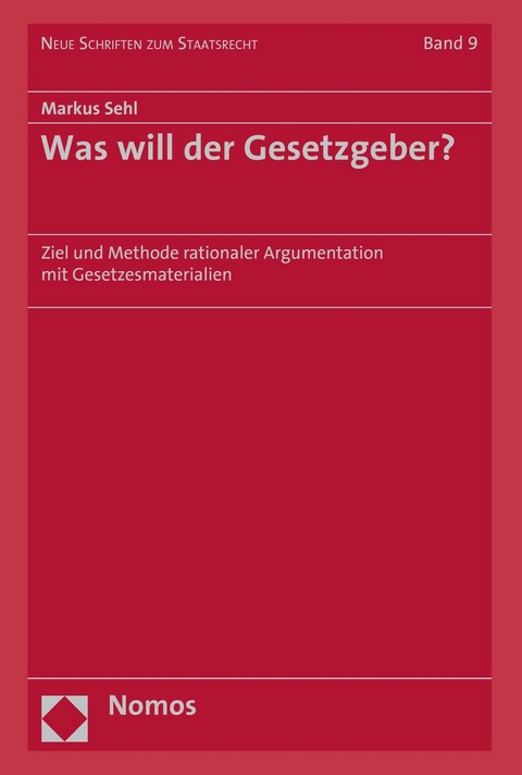 Was will der Gesetzgeber? - Markus Sehl
