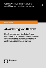 Abwicklung von Banken - Robin Bla&szlig;