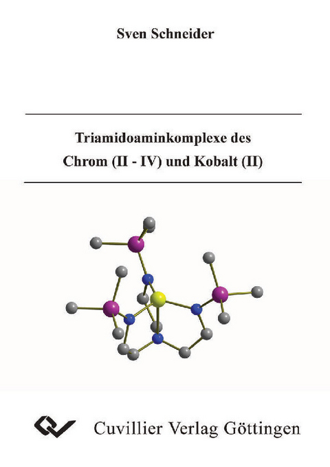 Triamidoaminkomplexe des Chrom (II - IV) und Kobalt (II) -  Sven Schneider
