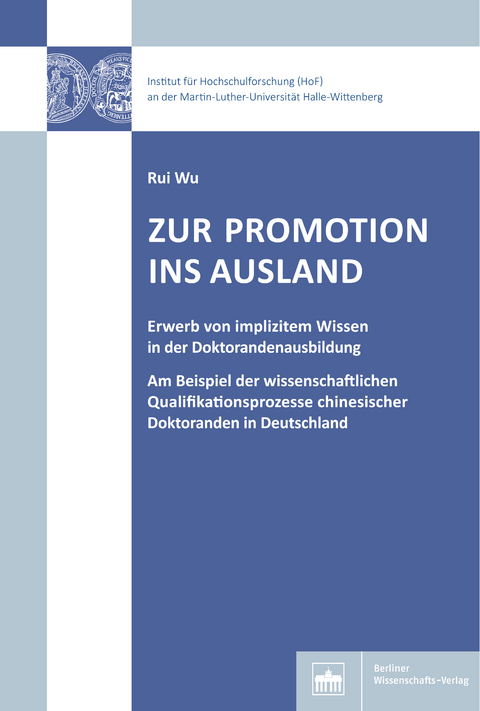 Zur Promotion ins Ausland -  Rui Wu