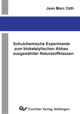 Schulchemische Experimente zum biokatalytischen Abbau ausgewählter Naturstoffklasen