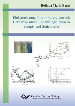 Elektrochrome Polyiminoarylene mit Carbazol- und Oligoanilingruppen in Haupt- und Seitenkette