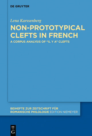 Non-prototypical Clefts in French