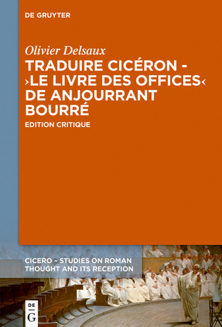 Traduire Cicéron au XVe siècle - Le ?Livre des offices? d'Anjourrant Bourré