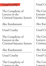 Usual Cruelty - Alec Karakatsanis