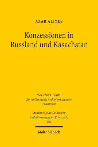 Konzessionen in Russland und Kasachstan