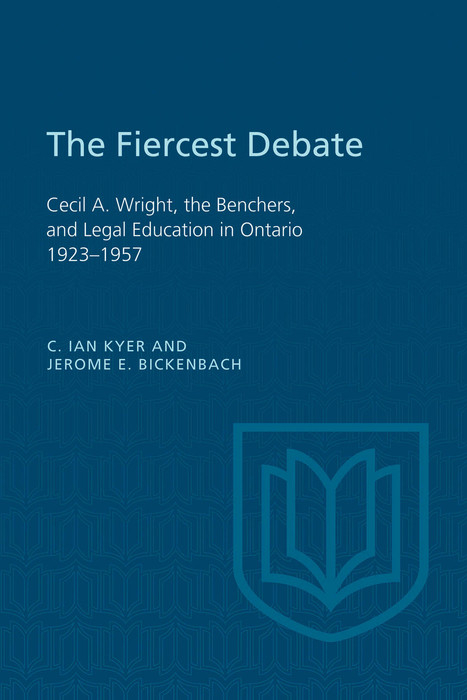 Fiercest Debate -  Jerome Bickenbach,  C. Ian Kyer