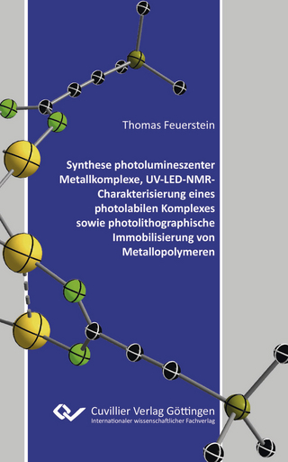 Synthese photolumineszenter Metallkomplexe, UV-LED-NMR-Charakterisierung eines photolabilen Komplexes sowie photolithographische Immobilisierung von Metallopolymeren
