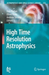 High Time Resolution Astrophysics - 