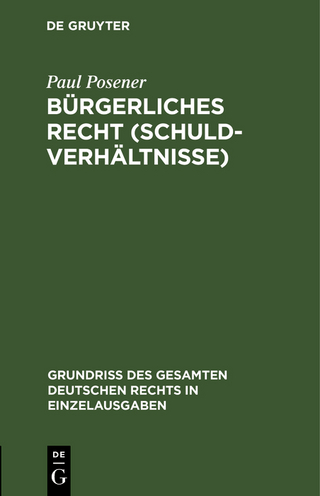 Bürgerliches Recht (Schuldverhältnisse)