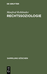 Rechtssoziologie - Manfred Rehbinder