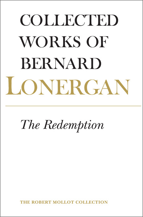 Redemption -  Bernard Lonergan