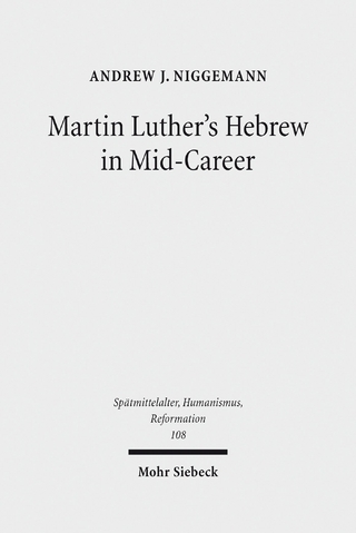 Martin Luther's Hebrew in Mid-Career