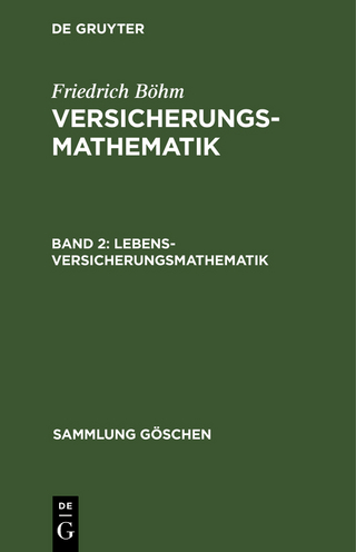 Lebensversicherungsmathematik