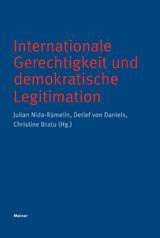 Internationale Gerechtigkeit und demokratische Legitimation - 