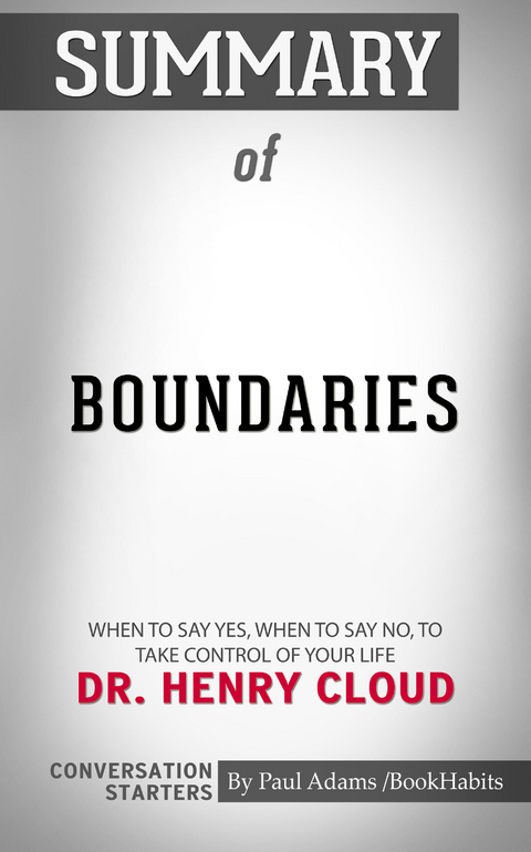 Summary of Boundaries -  Paul Adams
