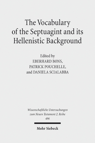 The Vocabulary of the Septuagint and its Hellenistic Background