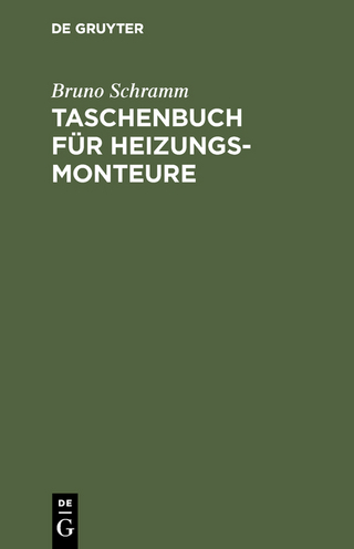Taschenbuch für Heizungs-Monteure