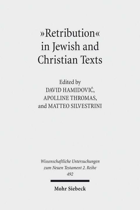 'Retribution' in Jewish and Christian Writings - 